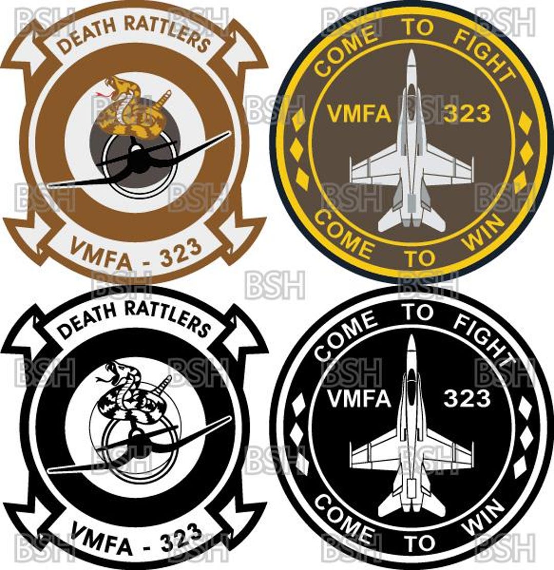 VMFA-323 Patch (MCAS Miramar) Vector Image Files (.ai, .pdf, & .svg ...