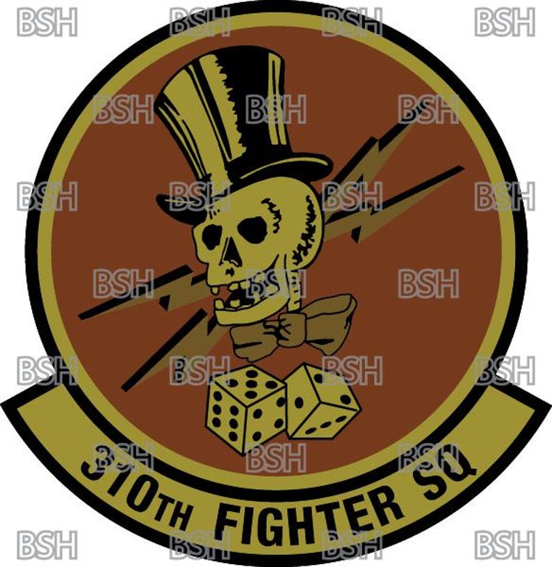 310th Fighter Squadron (luke AFB) Patch Vector Image Files (.ai, .pdf ...