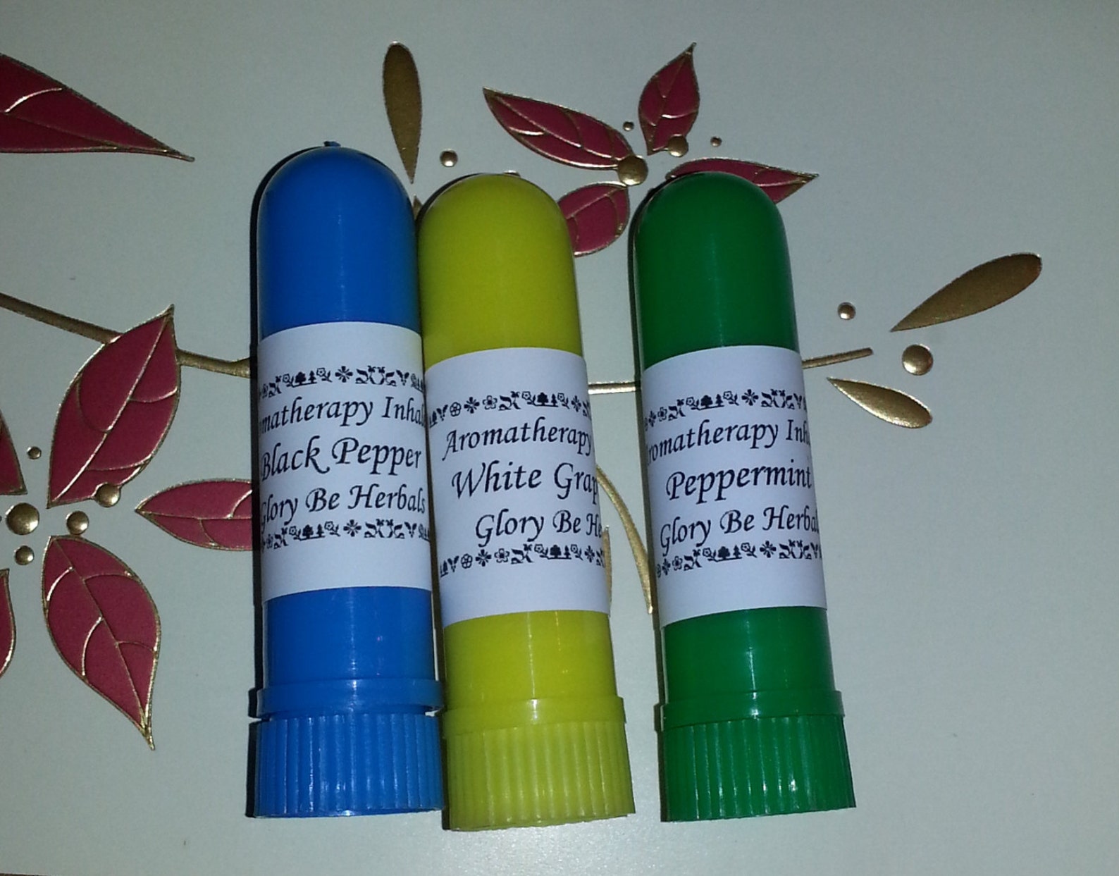 Set of Three Aromatherapy Inhalers Stop Smoking Aid Keep Your Etsy