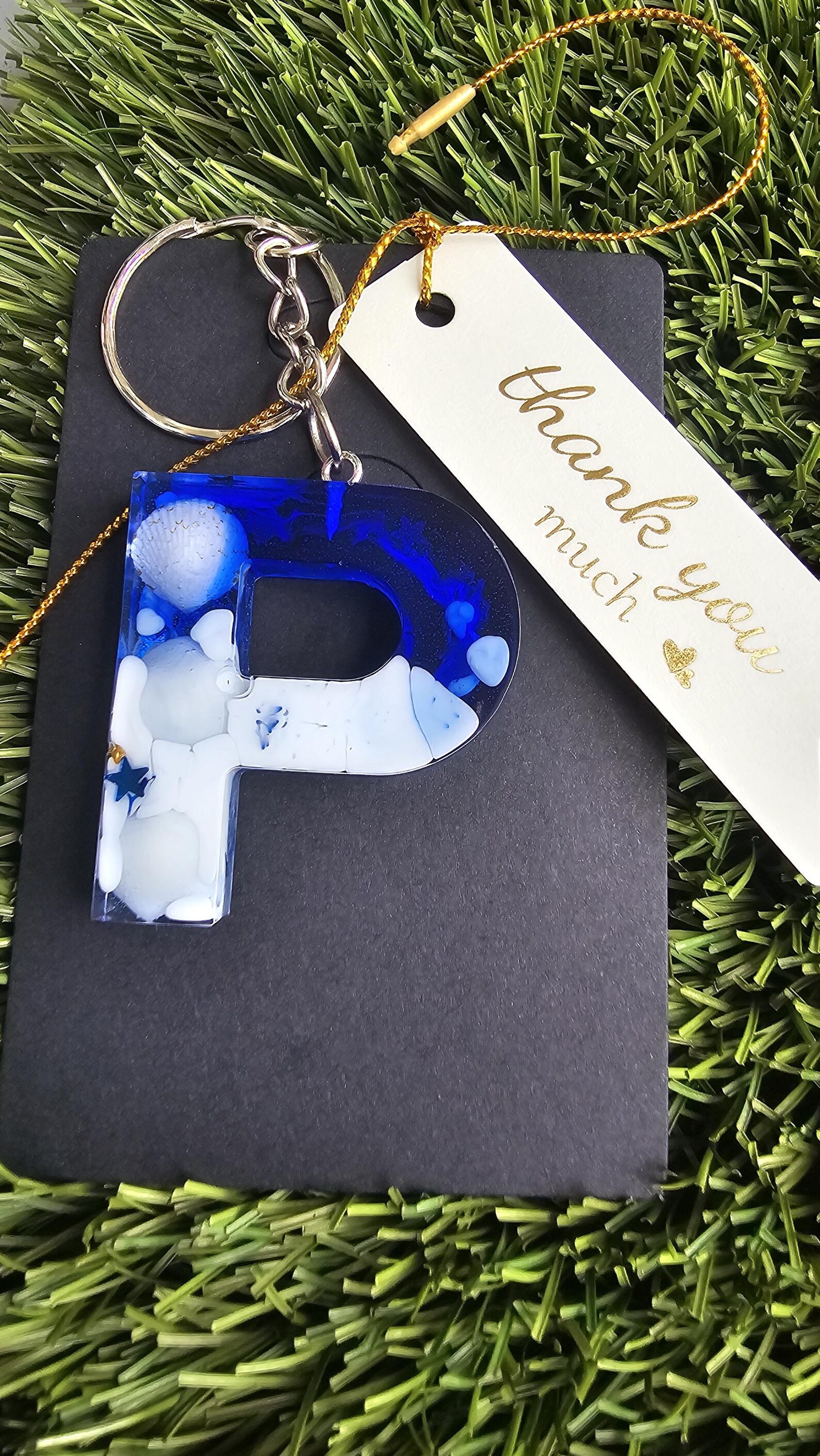 Letter Keychain. - Etsy