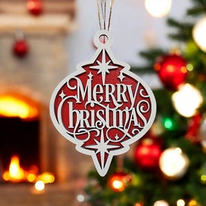 Merry Christmas Ornament