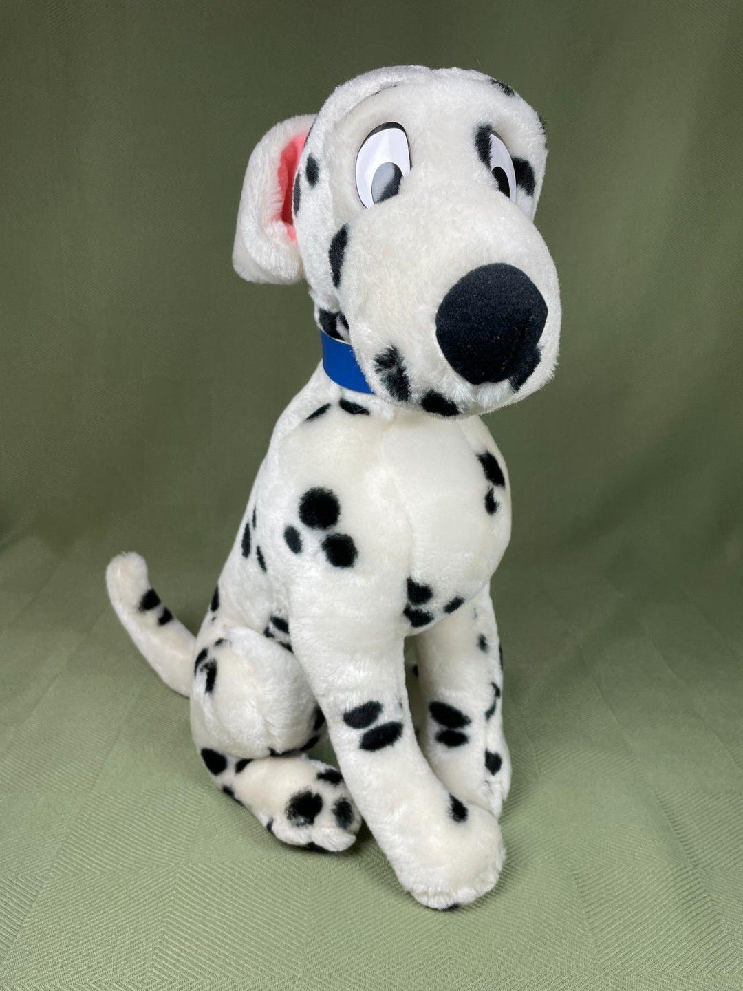 Stuffed Perdita Vintage 90s Walt Disney 101 Dalmatians Perdita Plush Toy Dog - Made in ...