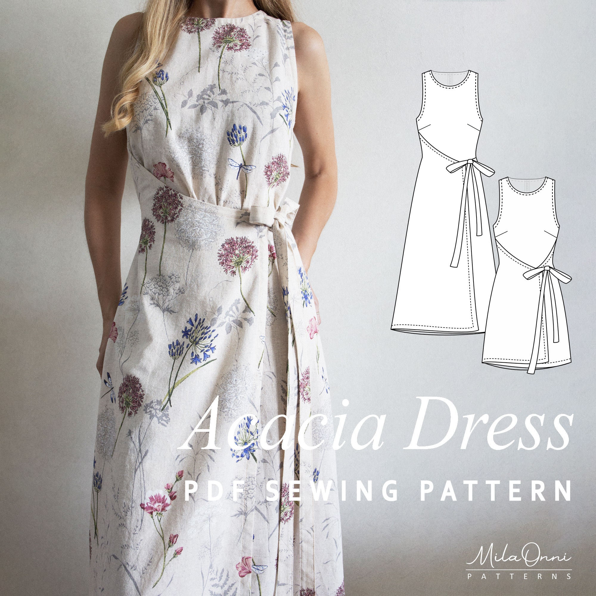 Acacia Havana obs Mini Dress Rayon