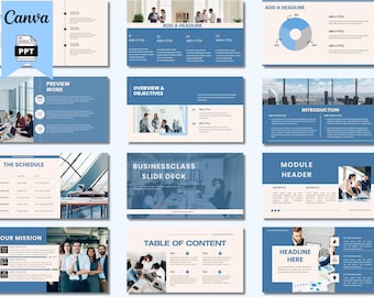 平凡を超えて: プレゼンテーションの新時代 - ブルービジネス PowerPoint テンプレート | モダンな企業プレゼンテーション | Canva スライド