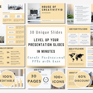 Sleek and Professional PowerPoint Template: Perfect for Business Proposals to Engaging Lectures Creative and Eye Catching