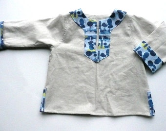 Linen and Cotton Tunic for children