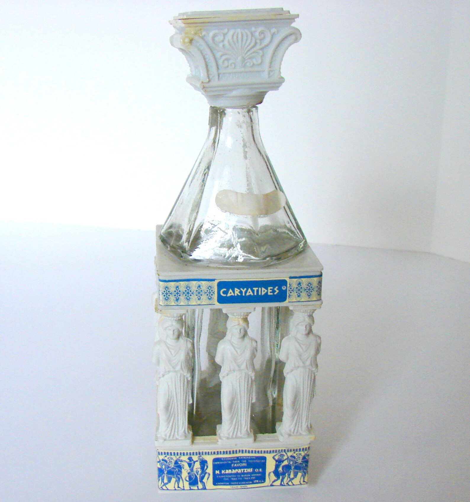 Vintage Ouzo Collectible Decorative Miniature Bottle Etsy