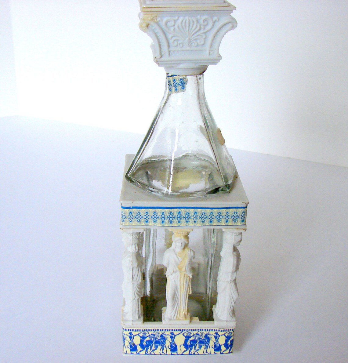 Vintage Ouzo Collectible Decorative Miniature Bottle Etsy