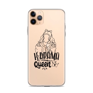 K-Drama Queen Clear Case for iPhone®