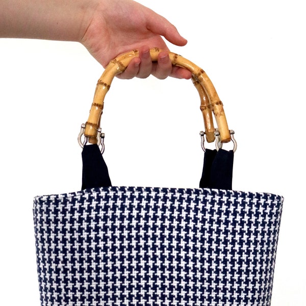 Starre Heddle Weaving, The Town Bag, PDF-Schnittmuster, digitaler Download, handgewebte Tasche