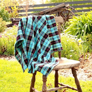 Rigid heddle weaving book, Plaid Double Width Booklet, PDF digital download, weaving pattern, hand woven blanket