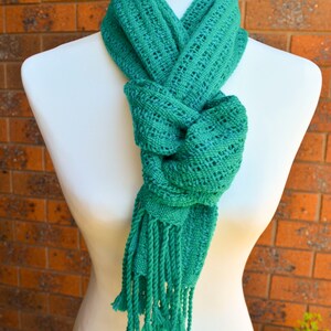 Rigid heddle weaving pattern, The Garden Path Scarf, PDF digital download, scarf pattern image 4