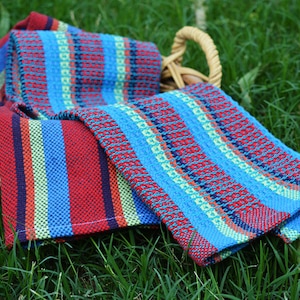 Rigid heddle weaving pattern, Happy Fibonnaci Towels, PDF digital download, rigid heddle loom, kitchen towels