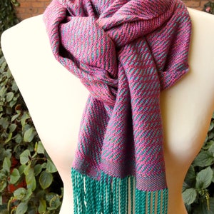 Rigid heddle weaving pattern, The Ripple Scarf, PDF pattern, digital download image 5