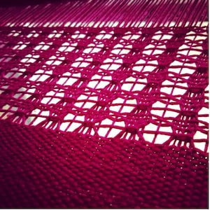 Rigid heddle weaving pattern, The Garden Path Scarf, PDF digital download, scarf pattern image 10