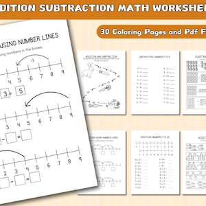Fiches d&#39;exercices de maths Additions et Soustractions, pages d&#39;exercices mathématiques au niveau primaire, fiches d&#39;exercices de maths Additions : combler les lacunes, Maternelle 1re année