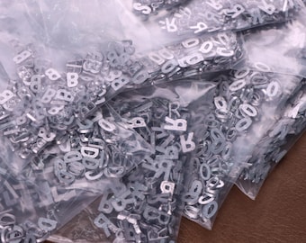 Juego de 10 letras de plomo ｜Letras de plomo al por mayor ｜Letras de plomo para marcadores de rayos X DIY ｜Perfecto para marcadores de rayos X caseros ｜Marcadores de flecha ｜Para aficionados al bricolaje