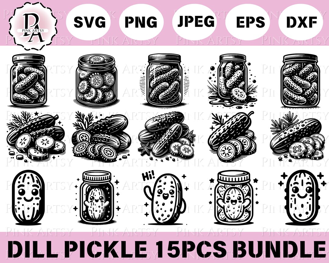 Pickles Svg Dill Pickle Svg Bundle Svg Pickle Lover Instant Pickles Svg Dill Pickle Svg Bundle Svg Pickle Lover Instant
