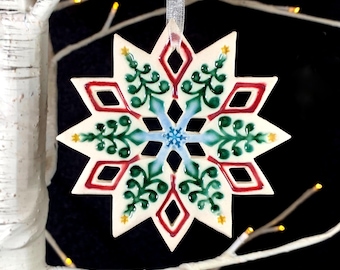 snO Tannenbaum Snowflake Christmas Ornament 2023