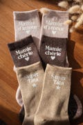 Personalized glitter stocking, Mother's Day gift, birthday gift product logo