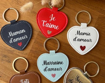 Schlüsselanhänger für Oma, Patentante, Tante, Mama, Valentinstag, personalisierter Schlüsselanhänger