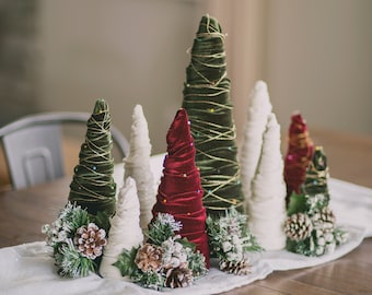 Velvet Christmas Tree: Plush Holiday Decor