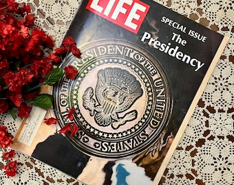 LIFE Magazine from 1968 ~ Vintage LIFE Magazine ~ The Presidency ~ White House ~ Vintage Advertising ~ Scrapbooking ~ US History ~ 1968