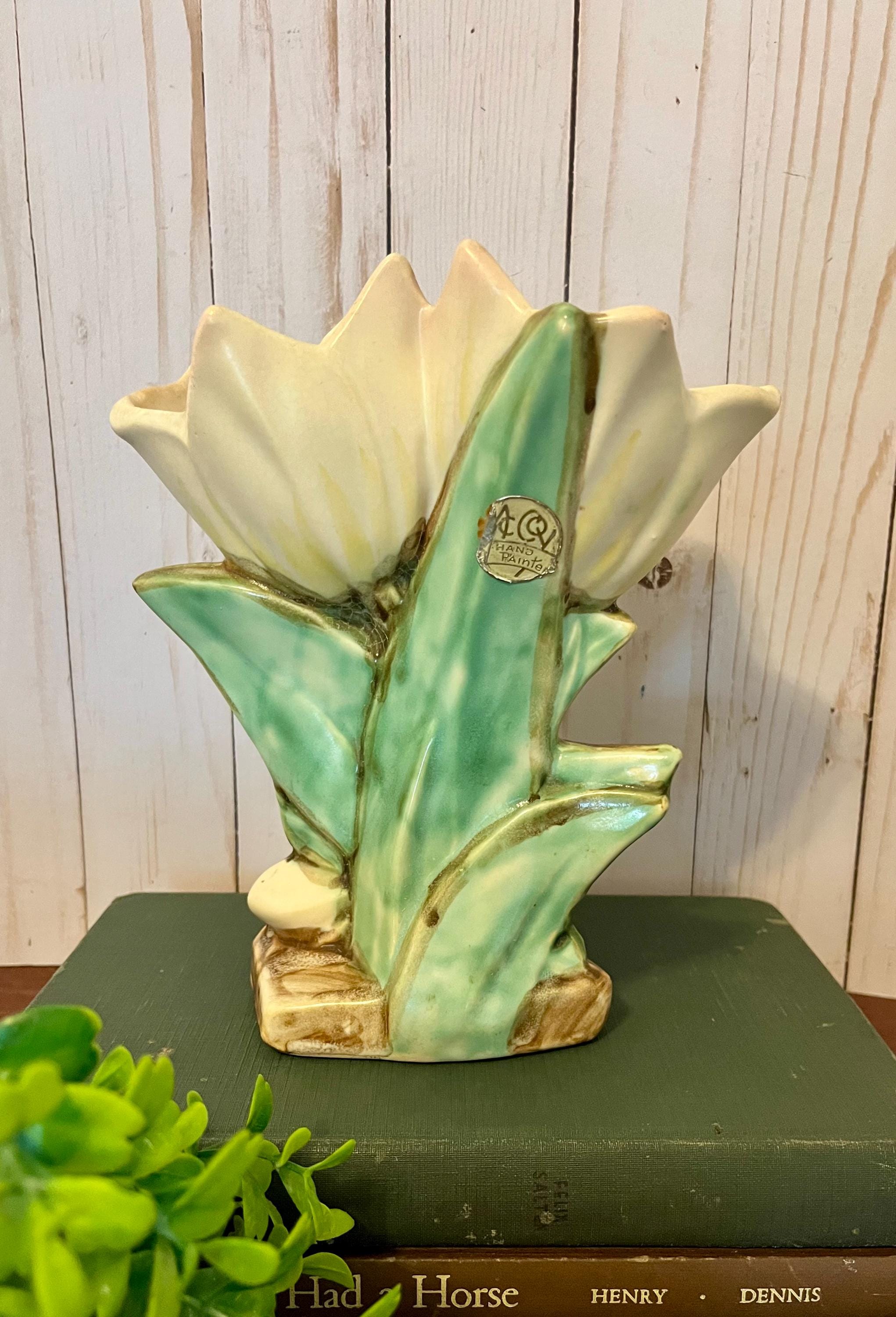 Mccoy Hand Vase - Etsy