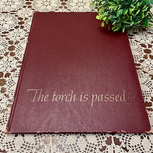 The Torch is Passed ~ John F. Kennedy ~ Jackie Kennedy ~ Vintage Hardcover Book ~ 1963 ~ Kennedy Assassination ~ Associated  Press ~ JFK
