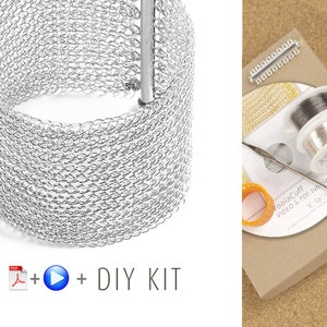 DIY Bracelet kit - Silver Bracelet KIT