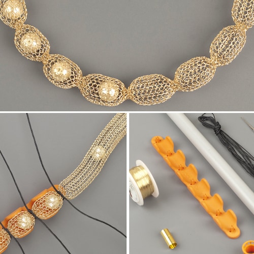 Premium Wire Crochet KIT ALL in One Jewelry Making Kit Etsy