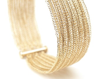 Double Knit Bracelet Pattern