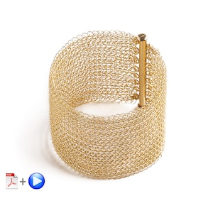 Bracelet tutorial, wire work video tutorial