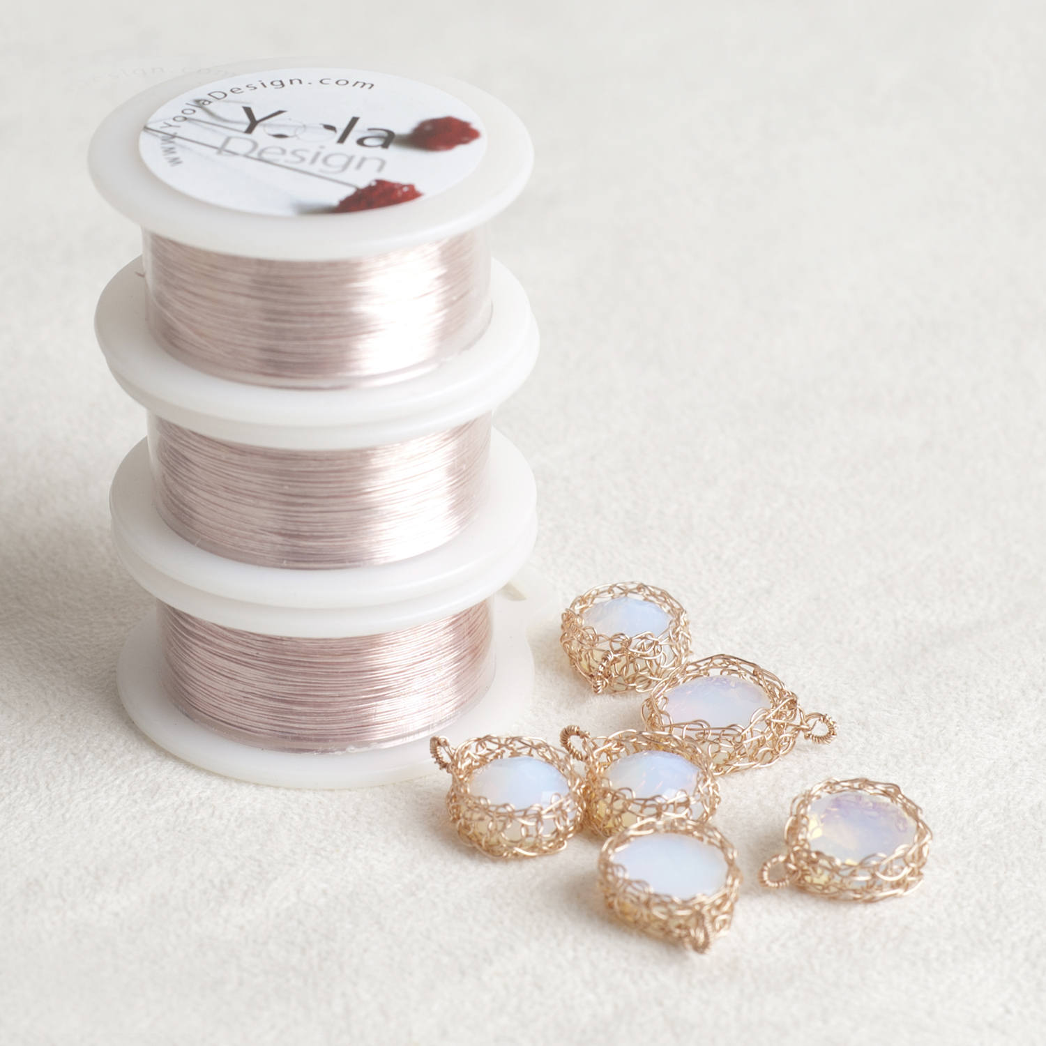 Rose Gold Wire Colored Wire Jewelry Wire Etsy