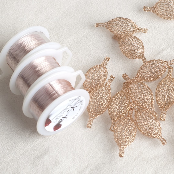 Gold filled wire, SOFT - for jewelry making By Yooladesign.