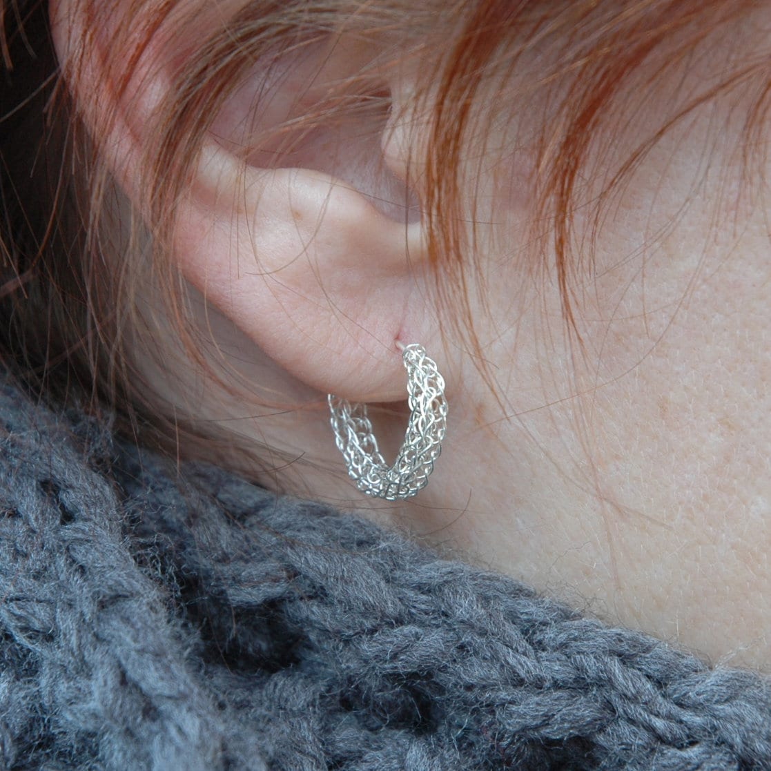 Huggie Hoop Earrings, Small Silver Hoops, Minimalist Earrings, Silver Earrings, Hoop Earrings, Small Huggie Hoops, Gift for mom