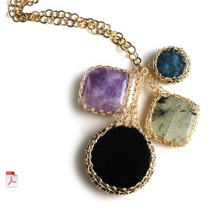 Necklace Tutorial - Stone pendant