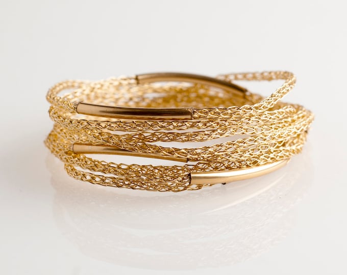 Wire Crochet Bracelets