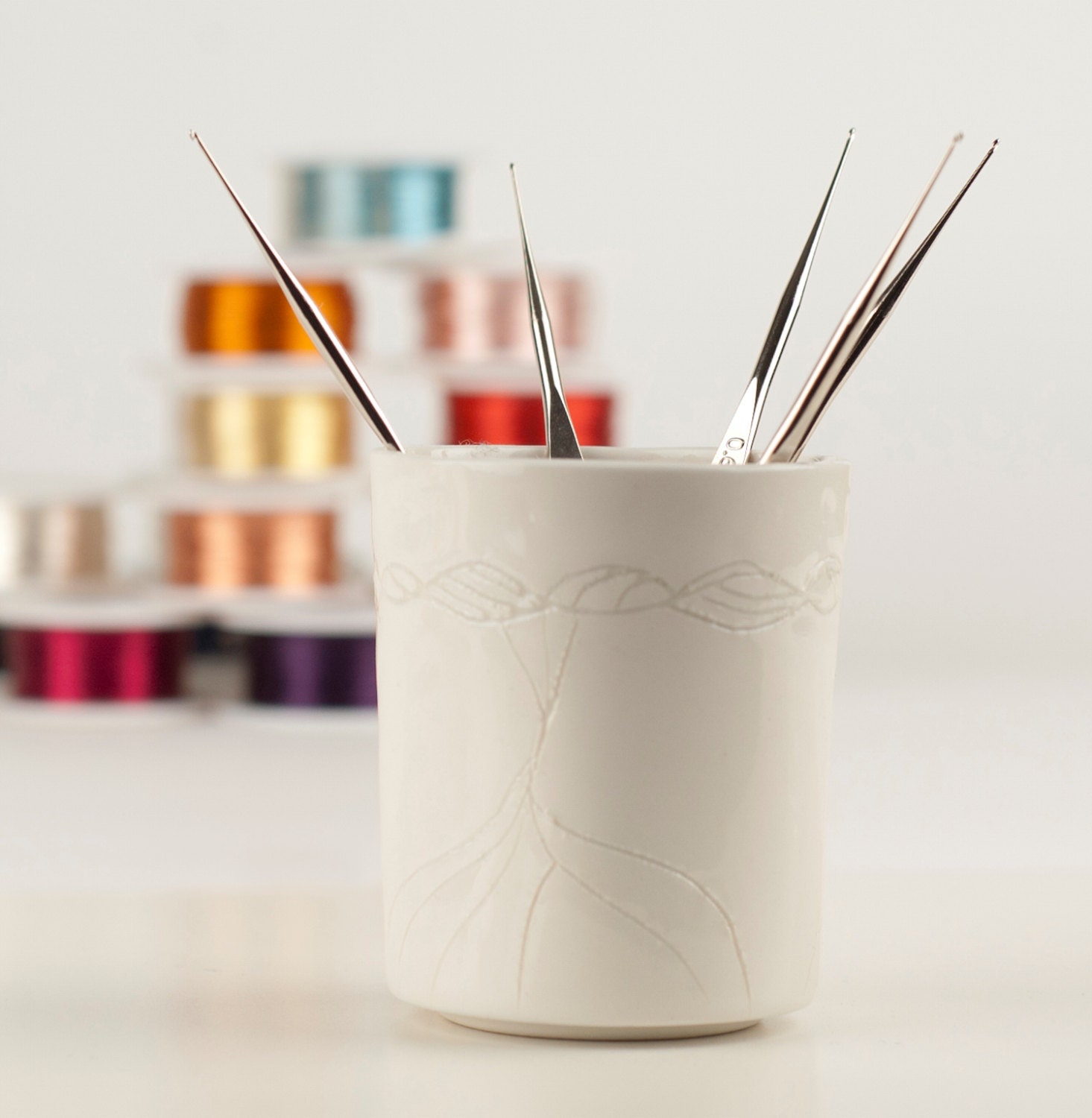 XS crochet hooks , a pack of SMALL hooks , wire crochet supply , stee…