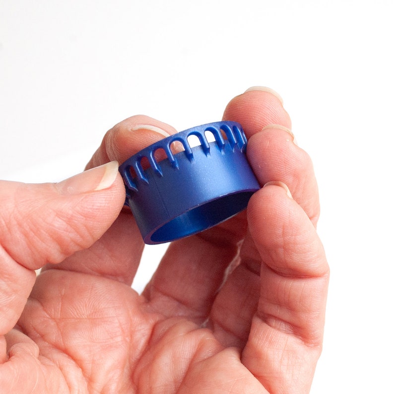 BLUE Jewelry Loombead Loomwire Crochetisk Invisible Spool Etsy