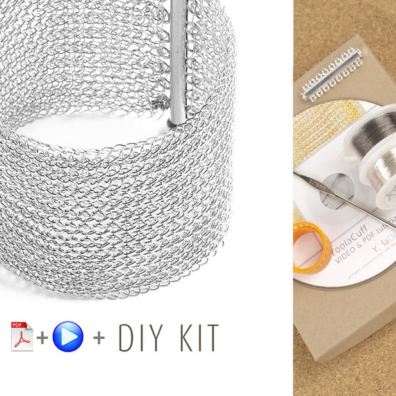 DIY Bracelet kit - Silver Bracelet KIT