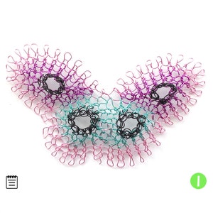 Learn to Crochet a Wire Beaded Butterfly - DIY Jewelry Making Guide
