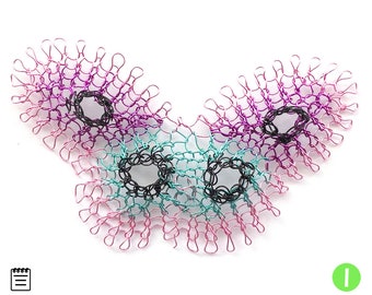 Learn to Crochet a Wire Beaded Butterfly - DIY Jewelry Making Guide