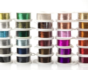 Jewelry wire for wire crochet jewelry, Best craft wire craft supplies, Crochet Crafting wire, 28 gauge wire, 120 feet wire, Non tarnish wire