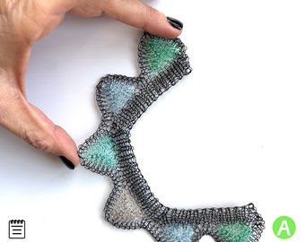 Discover the Art of Crocheting Gems with Wire - Step-by-Step Tutorial on How to Crochet with Wire