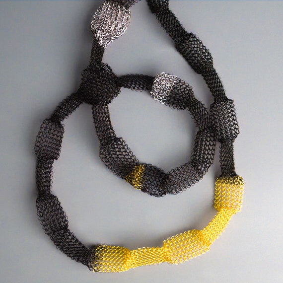 Black and yellow jewelry sale