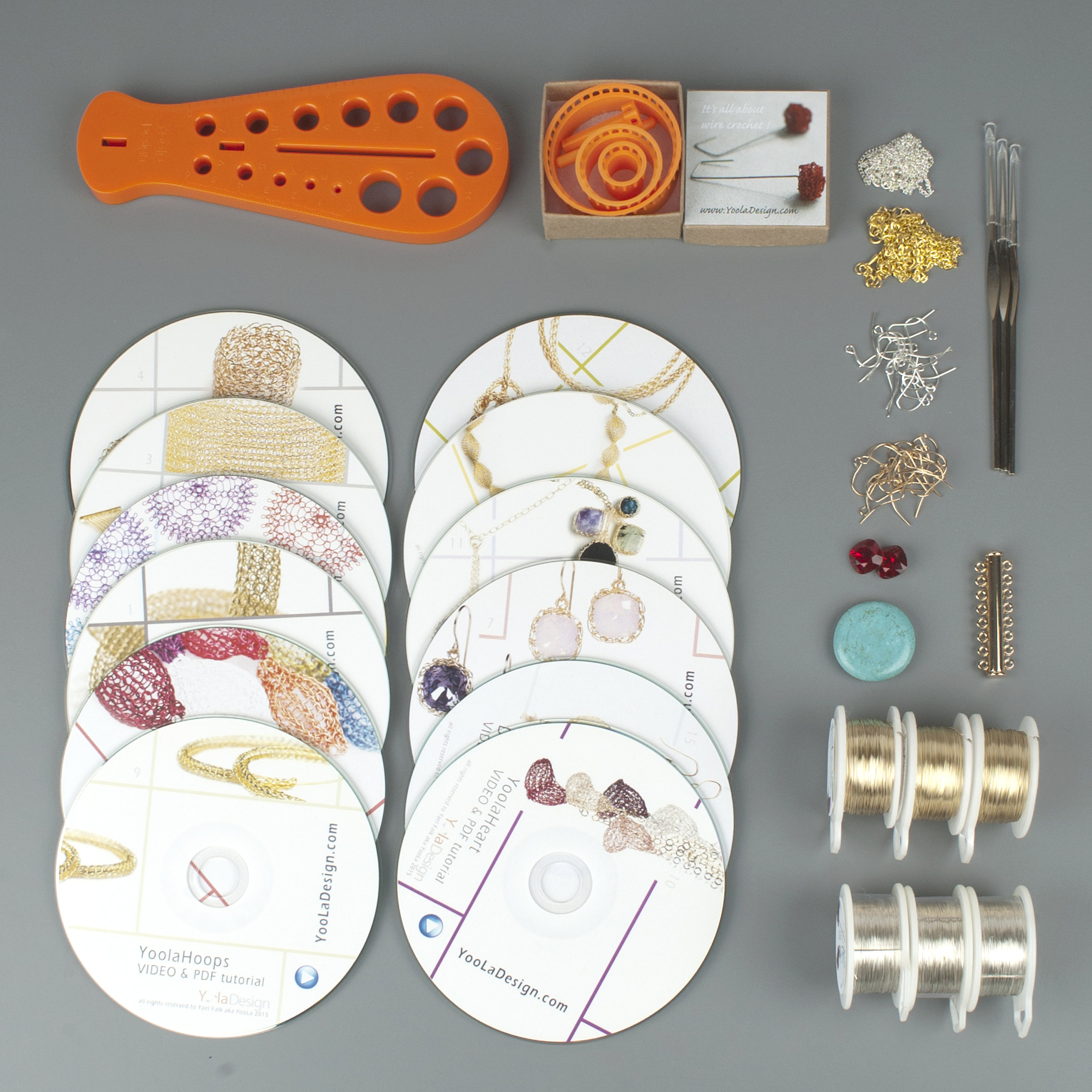 Premium Wire Crochet KIT ALL in one Jewelry Making kit Etsy