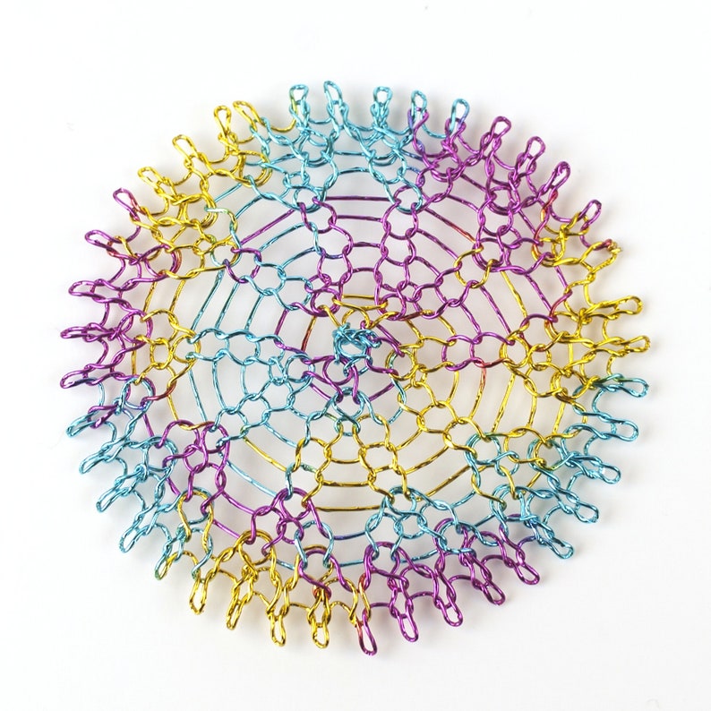 Craft Wire, Multicolor wire, 28 Gauge wire, 65 feet spool, Crochet wire, Jewelry wire image 3