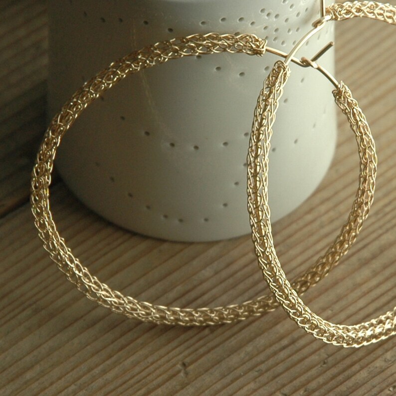 Hoop earrings pattern Wire wrap jewelry tutorial Earrings tutorial