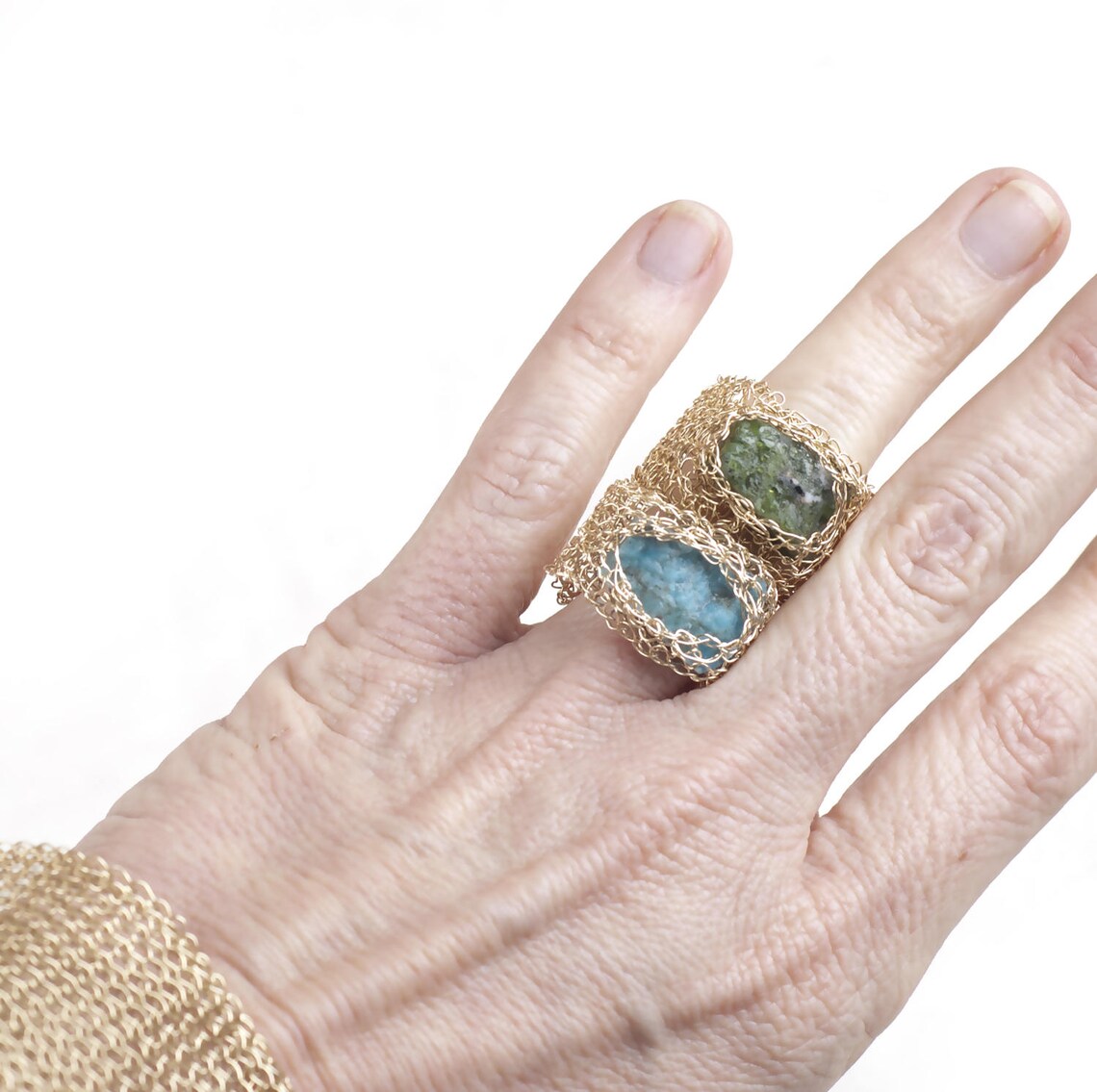 Jewelry DIY Kit Ring DIY KIT Mesh Jewelry Kit Jewelry Etsy